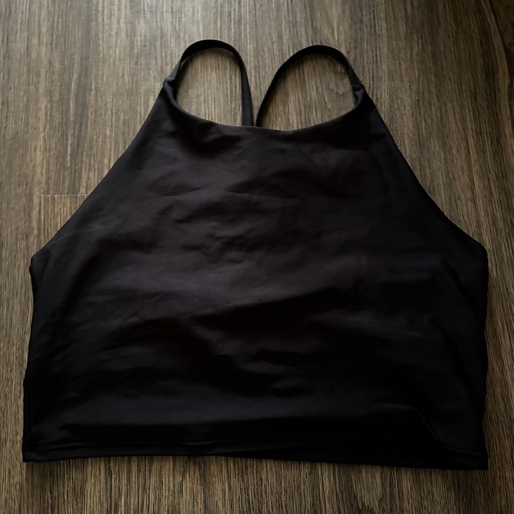 Women's Black sports bra  Top